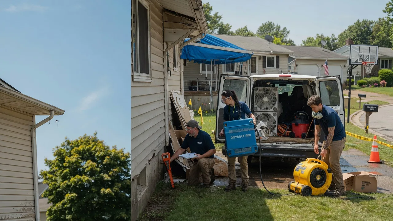 Ceiling Leak Cleanup in Pingree Grove, IL near me